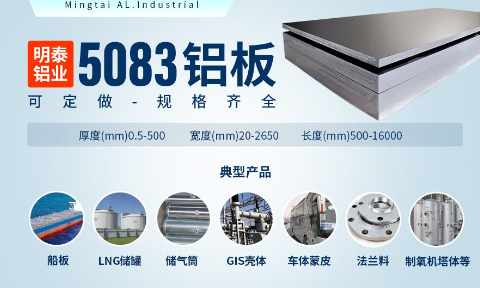 低溫儲罐用5083鋁合金_儲（chǔ）罐（guàn）頂蓋_LNG儲罐吊頂用5083-O鋁板廠家-明泰鋁業（yè）-擁有16萬方以上的業績項目經驗