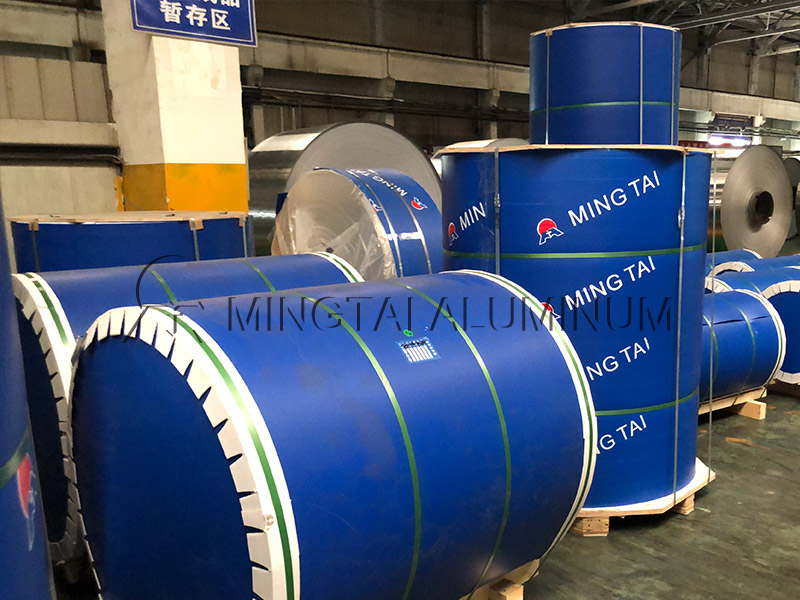 1050-O態鋁卷-0.1mm厚鋁（lǚ）卷（juàn）廠-汽車隔熱罩鋁卷-河（hé）南明泰（tài）鋁業