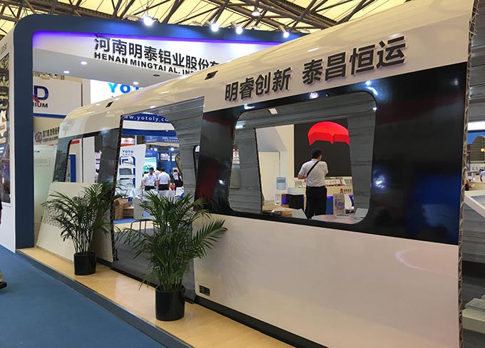 【鋁工業展】明泰地鐵車箱體風靡國際鋁工業展會場