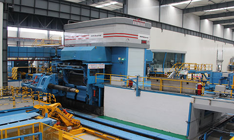 明泰的六輥冷軋（zhá）機生產效率是普通軋機的三倍?!實力強勁不容小覷